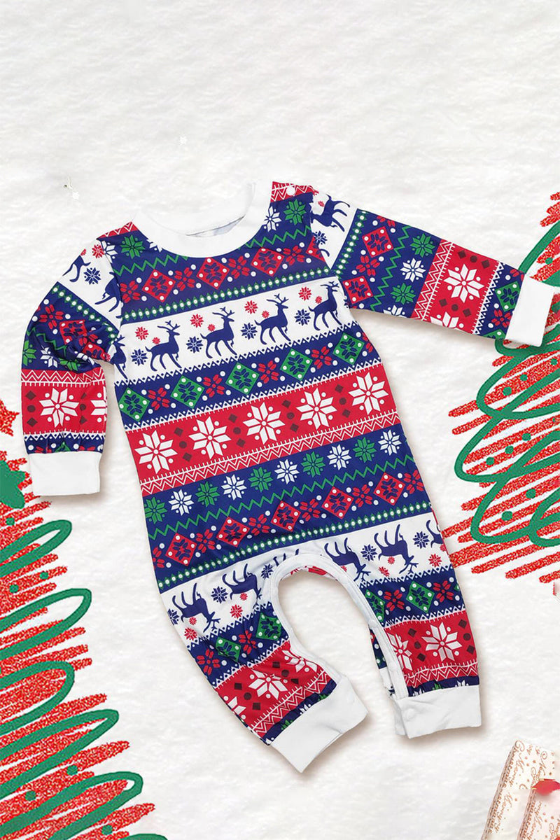 Load image into Gallery viewer, Red Green Family Christmas Tree Pajamas Set