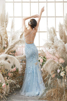 Load image into Gallery viewer, Spaghetti Straps Mermaid Prom Dress
