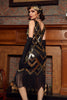 Load image into Gallery viewer, Luxury Sequins Tassel Banquet Golden 1920s Dress