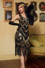 Load image into Gallery viewer, Luxury Sequins Tassel Banquet Golden 1920s Dress