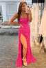 Load image into Gallery viewer, Mermaid Glitter Sequins Sexy Golden Backless Long Prom Dress