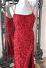 Load image into Gallery viewer, Mermaid Glitter Sequins Sexy Golden Backless Long Prom Dress