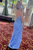 Load image into Gallery viewer, Coral Sweetheart Lace-Up Long Mermaid Prom Dress with Appliques