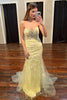 Load image into Gallery viewer, Coral Sweetheart Lace-Up Long Mermaid Prom Dress with Appliques