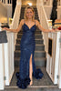 Load image into Gallery viewer, Pink Sequins Mermaid Prom Dress