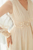 Load image into Gallery viewer, Apricot V Neck Mother Of The Bride Dress
