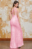 Load image into Gallery viewer, Glitter Black Mermaid One Shoulder Sequins Prom Dress With Slit