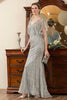 Load image into Gallery viewer, Beading Mermaid Mother of Bride Dress