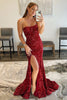 Load image into Gallery viewer, Mermaid Royal Blue Sequin Prom Dress