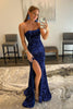 Load image into Gallery viewer, Mermaid Royal Blue Sequin Prom Dress