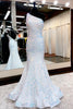 Load image into Gallery viewer, Sparkly Hot Pink Mermaid Sequins Long Prom Dress