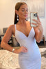 Load image into Gallery viewer, Sparkly Mermaid Spaghetti Straps Yellow Sequins Long Prom Dress