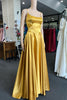 Load image into Gallery viewer, A-Line Spaghetti Straps Green Long Prom Dress