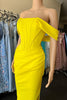 Load image into Gallery viewer, Off The Shoulder Corset Long Prom Dress with Ruffles