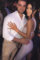 Load image into Gallery viewer, Dusty Rose Mermaid One Shoulder Long Bridesmaid Dress