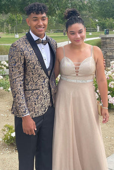 Black Shawl Lapel Single Breasted Prom Blazer for Men