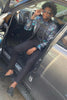 Load image into Gallery viewer, Flower Black Shawl Lapel Prom Blazer for Men