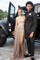 Load image into Gallery viewer, Black Notched Lapel 2 Piece Men&#39;s Prom Suits