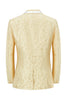 Load image into Gallery viewer, Mint Shawl Lapel One Button Jacquard Men&#39;s Party Suits