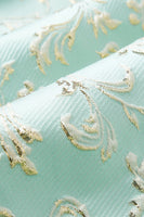 Load image into Gallery viewer, Mint Shawl Lapel One Button Jacquard Men&#39;s Prom Suits