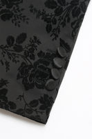 Load image into Gallery viewer, Black 3 Piece Peak Lapel Jacquard Men&#39;s Prom Suits