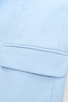 Load image into Gallery viewer, Light Blue Peak Lapel 2 Piece Men&#39;s Prom Suits