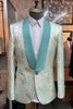 Load image into Gallery viewer, Light Green Shawl Lapel 3 Piece Men&#39;s Prom Suits