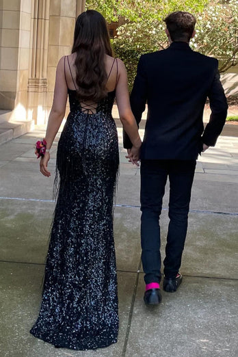 Black Notched Lapel Two Buttons 2-Piece Men's Prom Wedding Suits