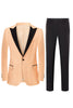 Load image into Gallery viewer, Silm Fit Peak Lapel Blush 2 Piece Men&#39;s Prom Suits