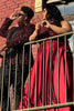 Load image into Gallery viewer, Sparkly Burgundy Jacquard Patchwork Peak Lapel Prom Homecoming Blazer