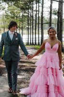 Load image into Gallery viewer, Notched Lapel Two Button Grey Green Men&#39;s Prom Suits