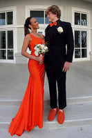 Load image into Gallery viewer, Black Shawl Lapel 2 Piece Prom Suits For Men