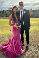 Load image into Gallery viewer, Black 2 Piece Shawl Lapel Slim Fit Prom Homecoming Tuxedo For Men