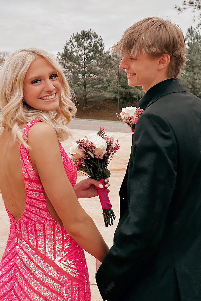 Load image into Gallery viewer, Black Notched Lapel 2 Piece Prom Homecoming Tuxedo For Men