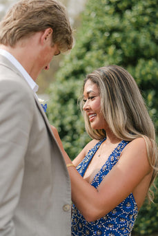 Grey 2 Piece Notched Lapel Prom Homecoming Suits For Men
