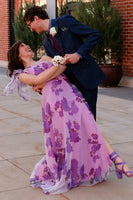 Load image into Gallery viewer, Notched Lapel One Button Navy Men&#39;s Party Suits