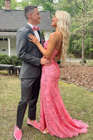 Load image into Gallery viewer, Notched Lapel Two Buttons Grey Men&#39;s Party Suits