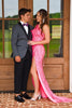 Load image into Gallery viewer, Shawl Lapel One Button Dark Grey Men&#39;s Party Suits