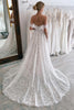 Load image into Gallery viewer, Ivory Off the Shoulder Long Lace Mermaid Wedding Dress with Appliques