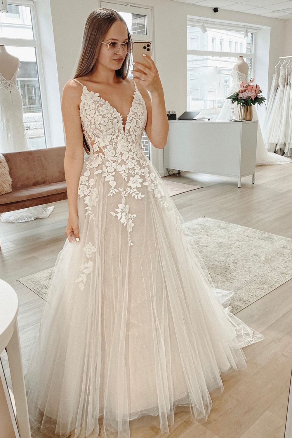 Glitter wedding dress hotsell