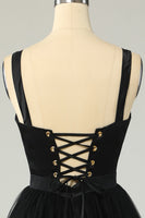 Load image into Gallery viewer, A Line Sweetheart Sky Blue Prom Party Dress