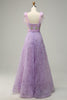 Load image into Gallery viewer, Light Green A-Line Prom Dress With Embroidery