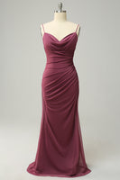 Load image into Gallery viewer, Plus Size Desert Rose Open Back Long Prom Dress