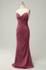 Load image into Gallery viewer, Plus Size Desert Rose Open Back Long Prom Dress