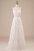 Load image into Gallery viewer, A-Line Simple Long Wedding Dress