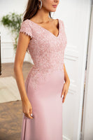 Load image into Gallery viewer, Mermaid Mother of the Bride Dress with Lace