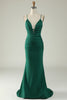 Load image into Gallery viewer, Mermaid Deep V-Neck Royal Blue Long Prom Dress
