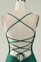 Load image into Gallery viewer, Mermaid Deep V-Neck Royal Blue Long Prom Dress