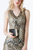 Load image into Gallery viewer, Blue Sequin 1920s Dress