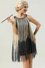 Load image into Gallery viewer, Black Sequin Sleeveless 1920s Gatsby Dress